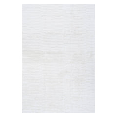Elisk Solid Cloud Washable Rug | Off White