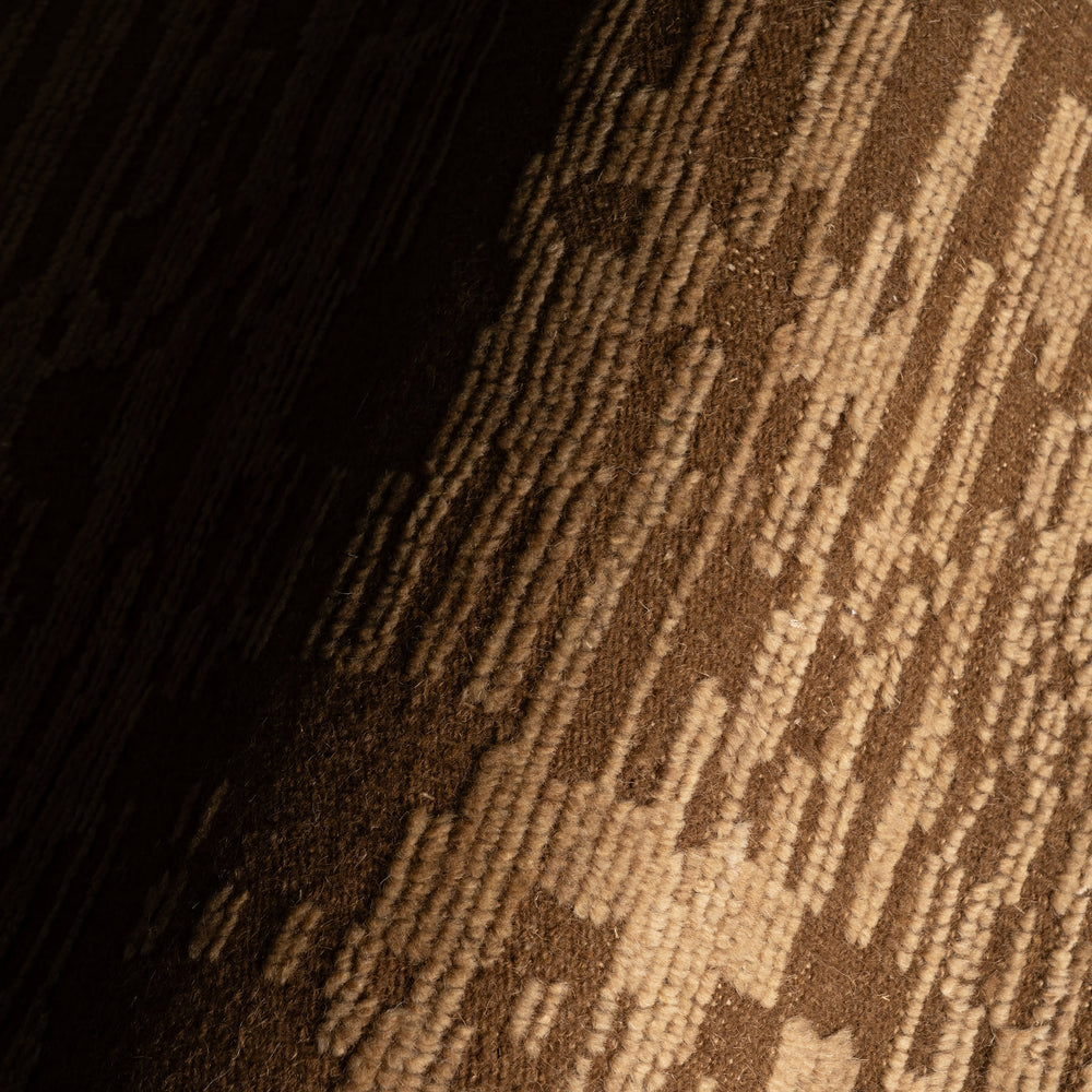 Jex Abstract Bohemian Rug | Brown