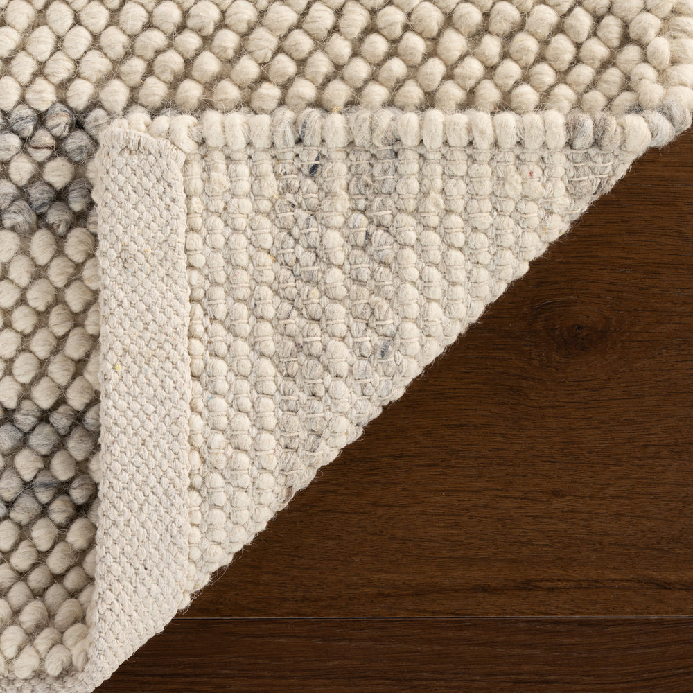 Venit Modern Striped Farmhouse Rug | Beige
