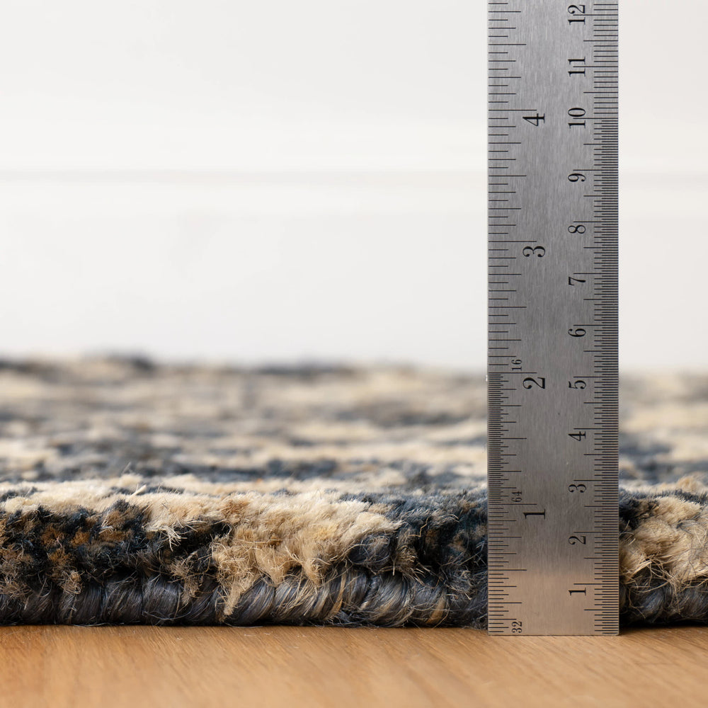 Stormi Hand Knotted Jute Rug | Indigo