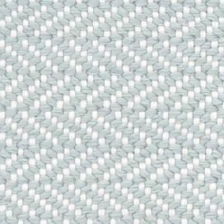 Herringbone Handwoven Indoor/Outdoor Rug Swatch | Light Blue/Ivory