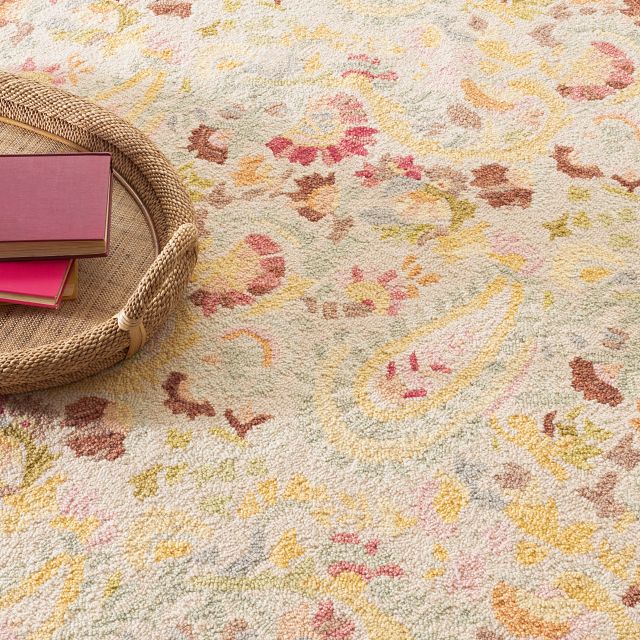 Ines Multi Hand Micro Hooked Wool Custom Rug Swatch