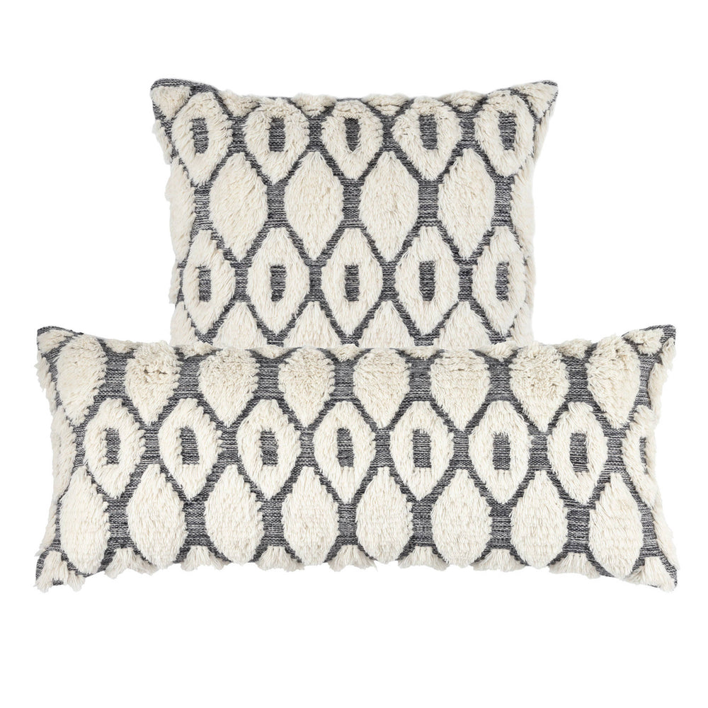 Bristol Wool Decorative Pillow Cover | Ivory