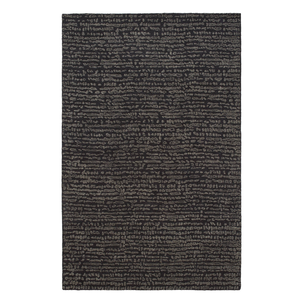 Mina Tufted Wool Custom Rug | Metal