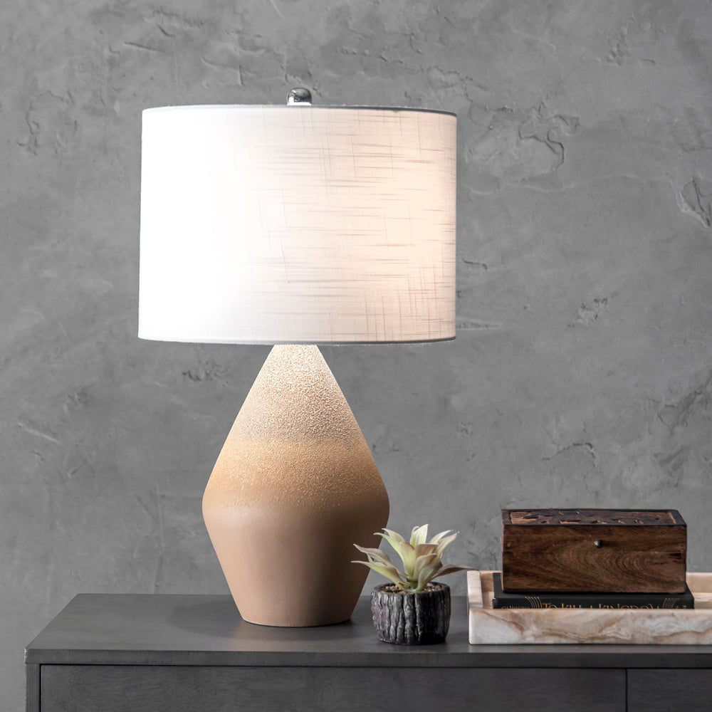 24-inch Ombre Glass Vase Table Lamp | Antique