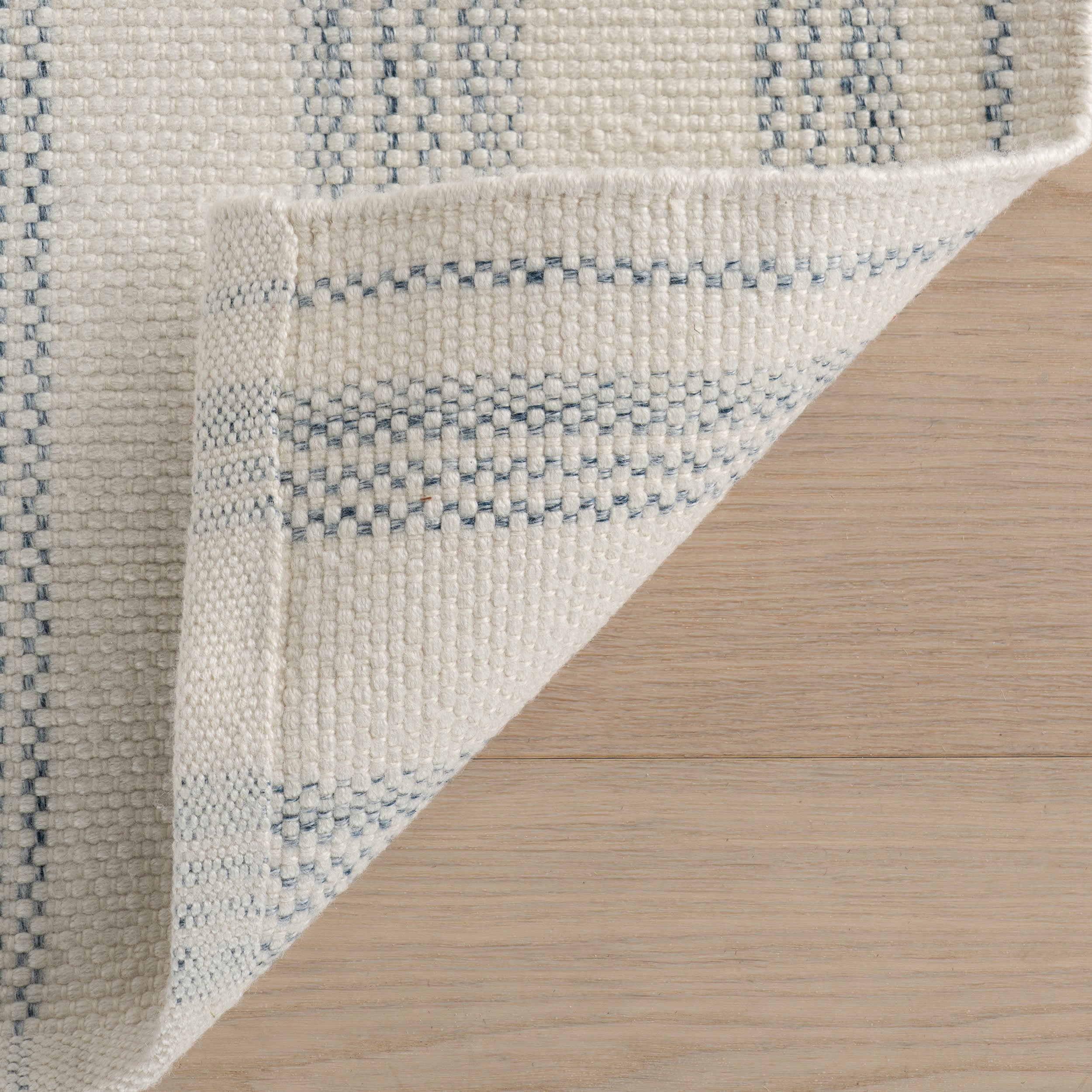 Nexel Striped Farmhouse Rug | Blue – Annie Selke