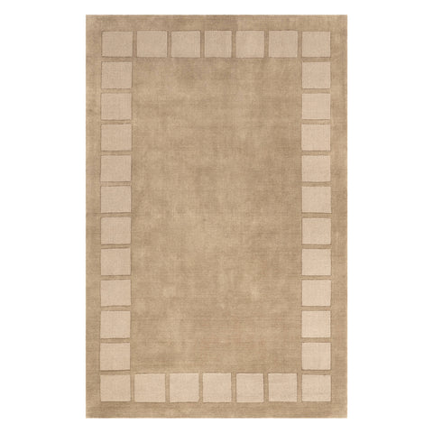 Lira High-Low Wool-Blend Rug | Fawn