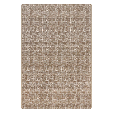 Turnstone Tiled Custom Rug | Brown