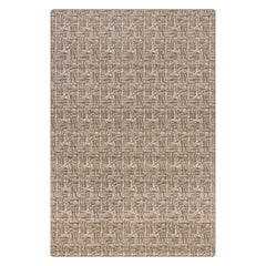 Turnstone Tiled Custom Rug | Brown