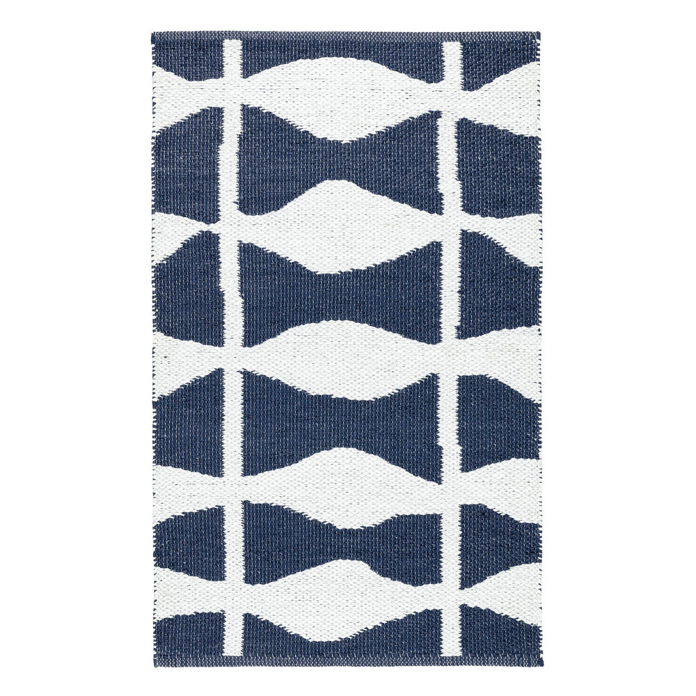 Circuit Handwoven Indoor/Outdoor Rug | Navy