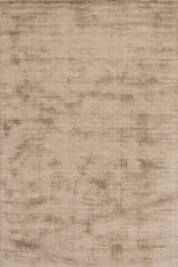 Alva Hand Loom Knotted Viscose Rug Swatch | Taupe