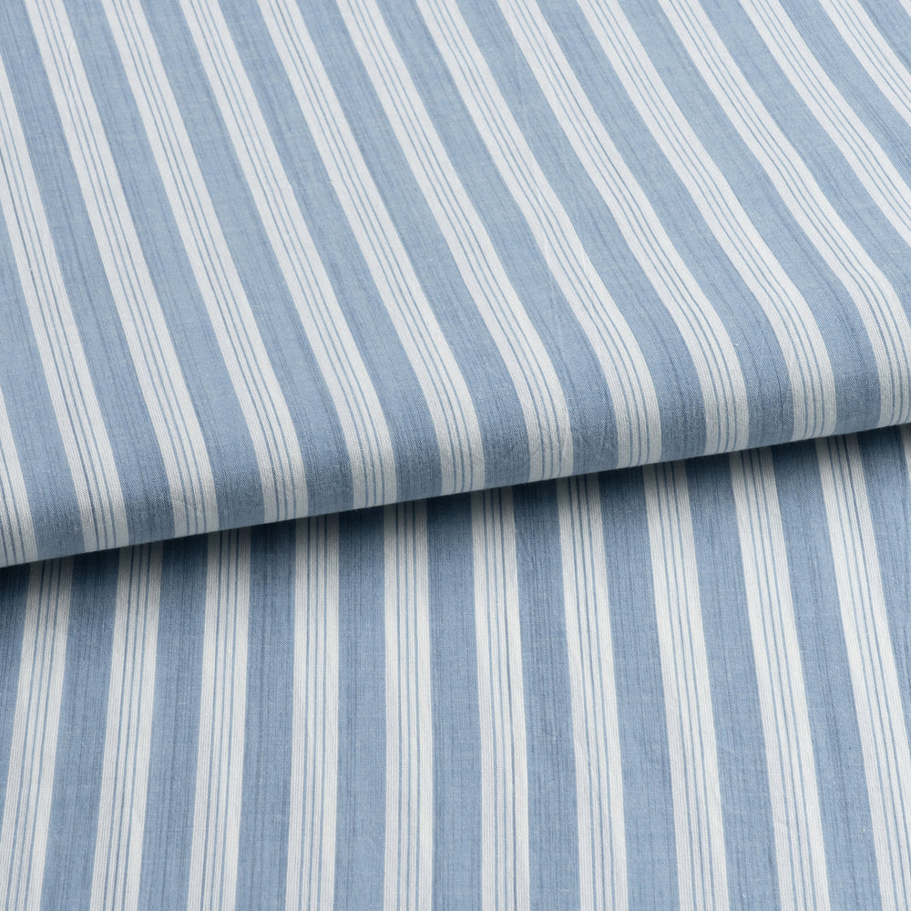 Simons Stripe Duvet Cover | French Blue
