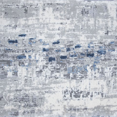 Zincara Transitional Modern Custom Rug | Glacier