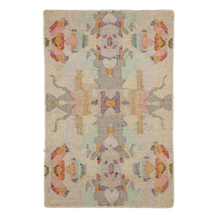 Chapel Hill Hand Loom Knotted Cotton Rug | Multi