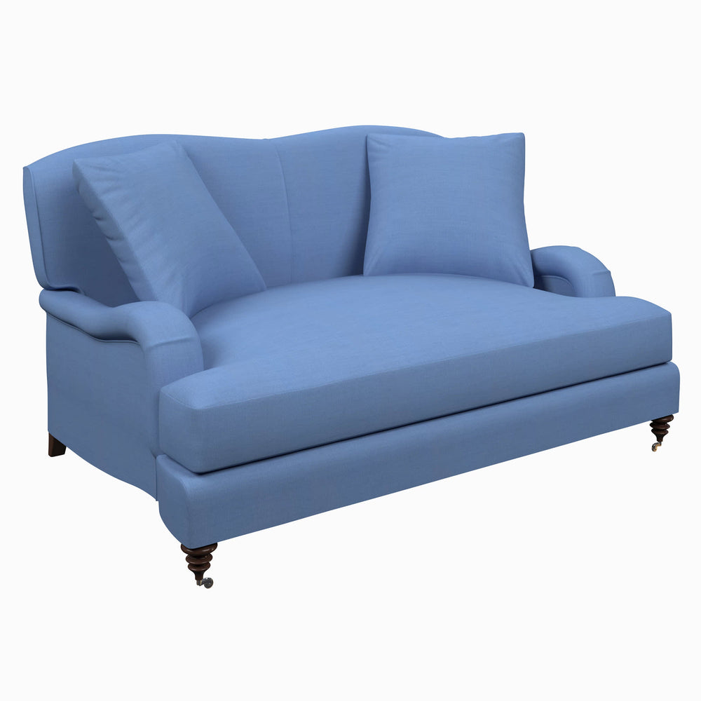 Litchfield Loveseat | Estate Linen French Blue