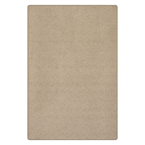 Avocet Distressed Chevron Custom Rug | Brown