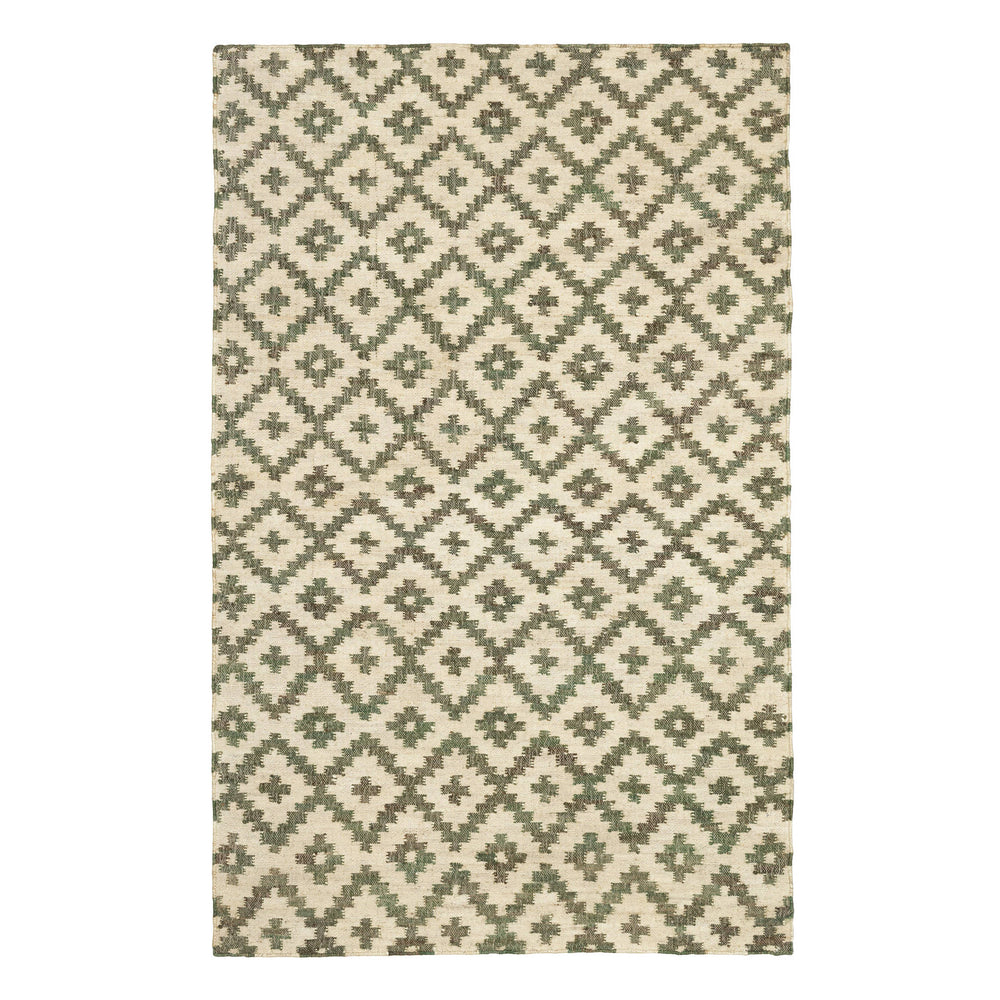 Hilda Handwoven Jute Rug | Evergreen