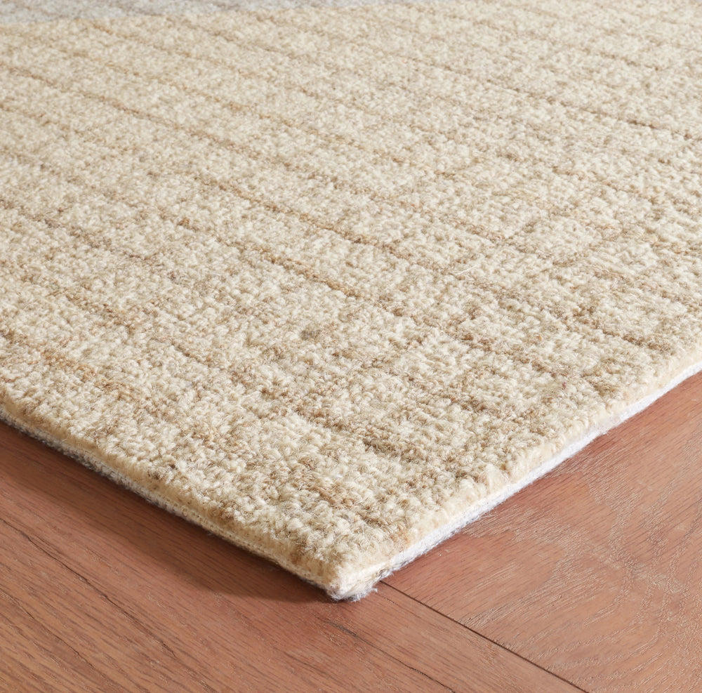Conall Hand Micro Hooked Wool Rug | Natural