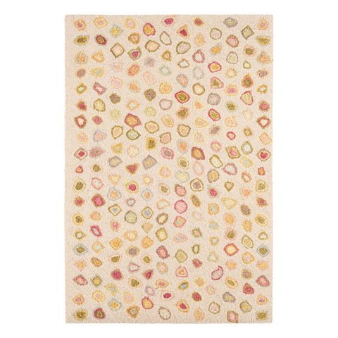 Cat's Paw Hand Micro Hooked Wool Rug | Pastel