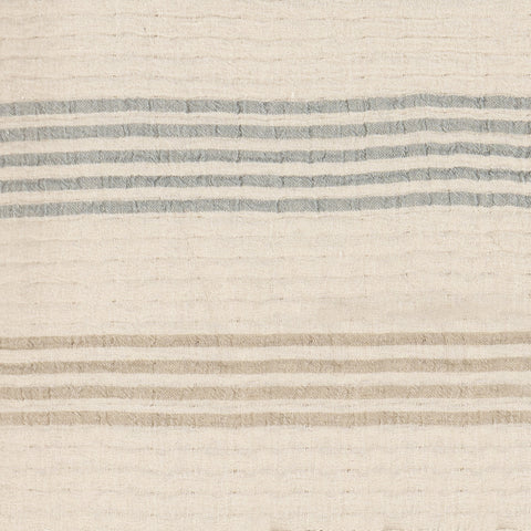 Breeze Stripe Blanket Swatch | Blue