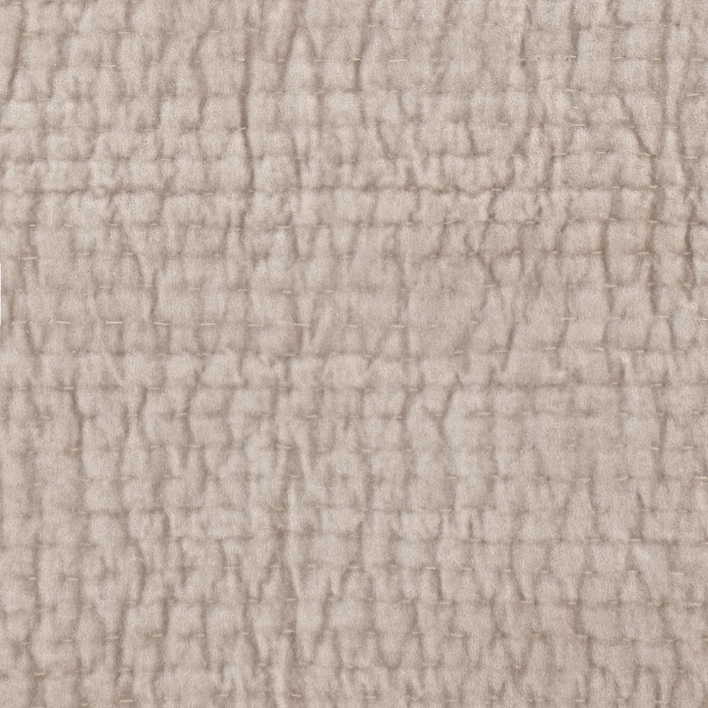 Viola Velvet Grey Quilted Sham