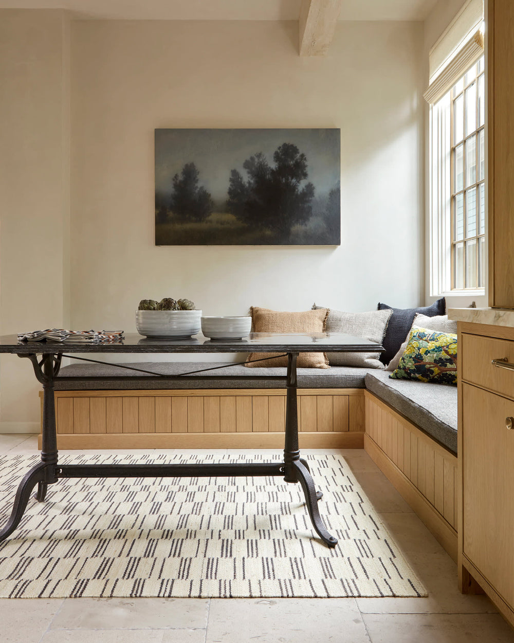 Leni Handwoven Jute Rug | Oatmeal