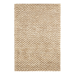 Textured Handwoven Jute Rug | Natural