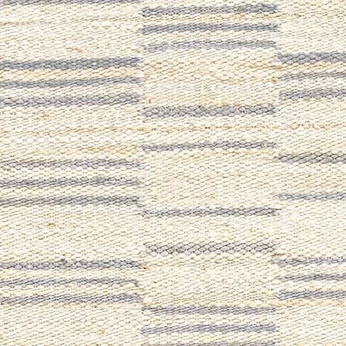 Leni Handwoven Jute Rug Swatch | Pewter Blue