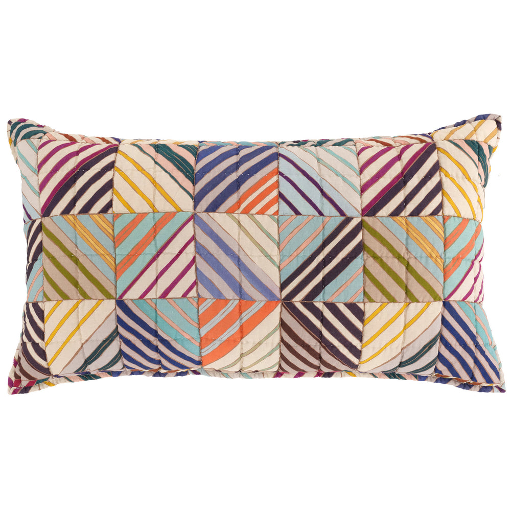 Potter Linen Quilted Sham | Multi