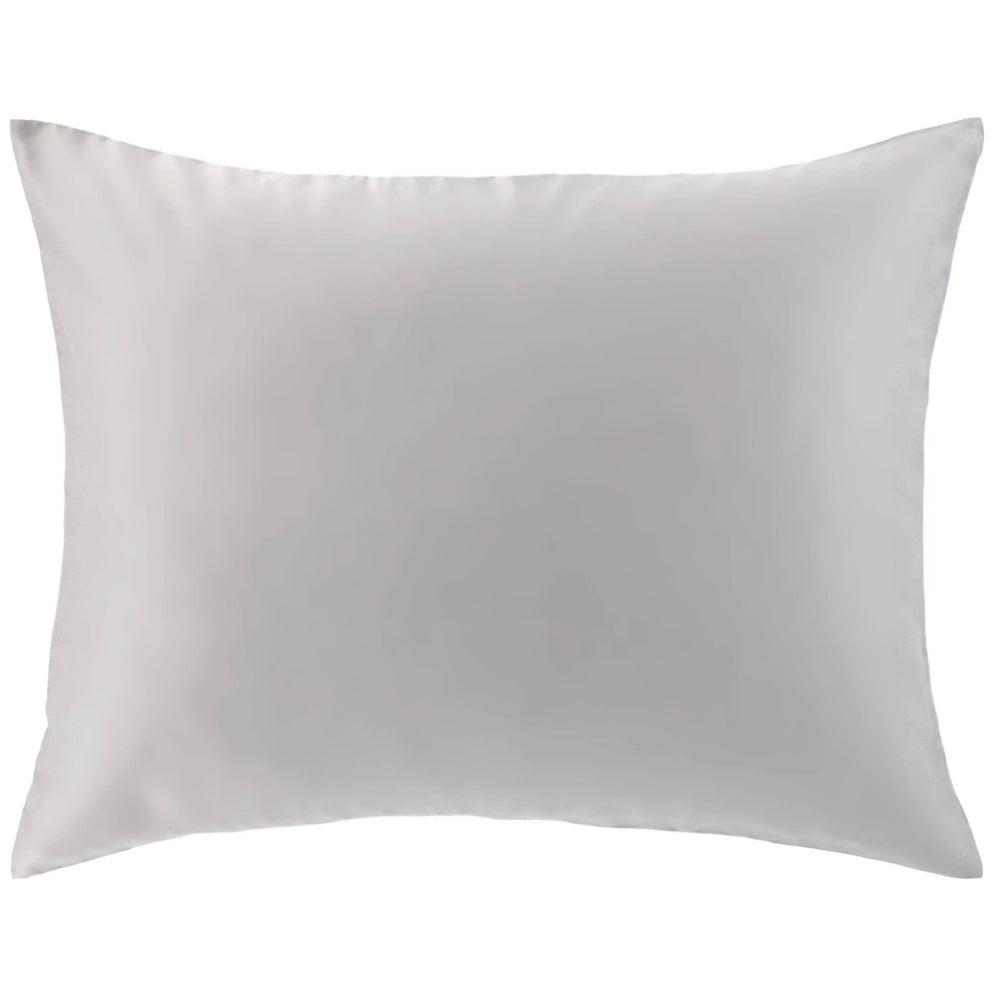 Silken Solid Sham | Grey