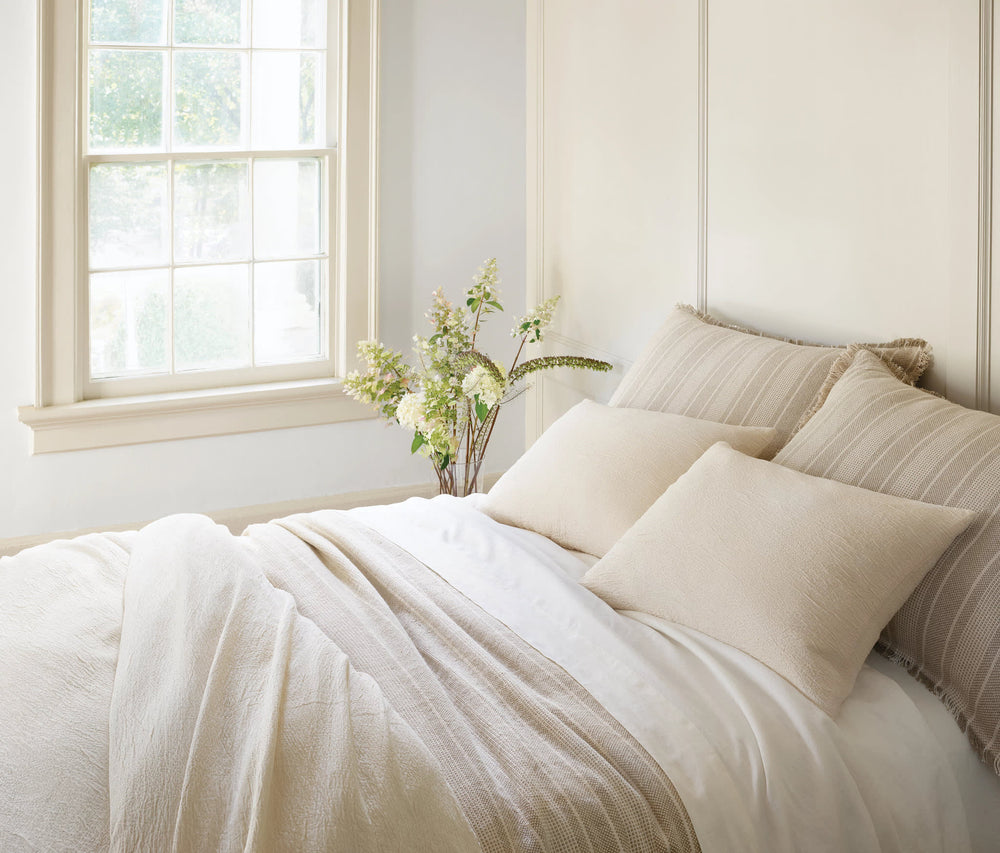Capitola Duvet Cover | Ivory