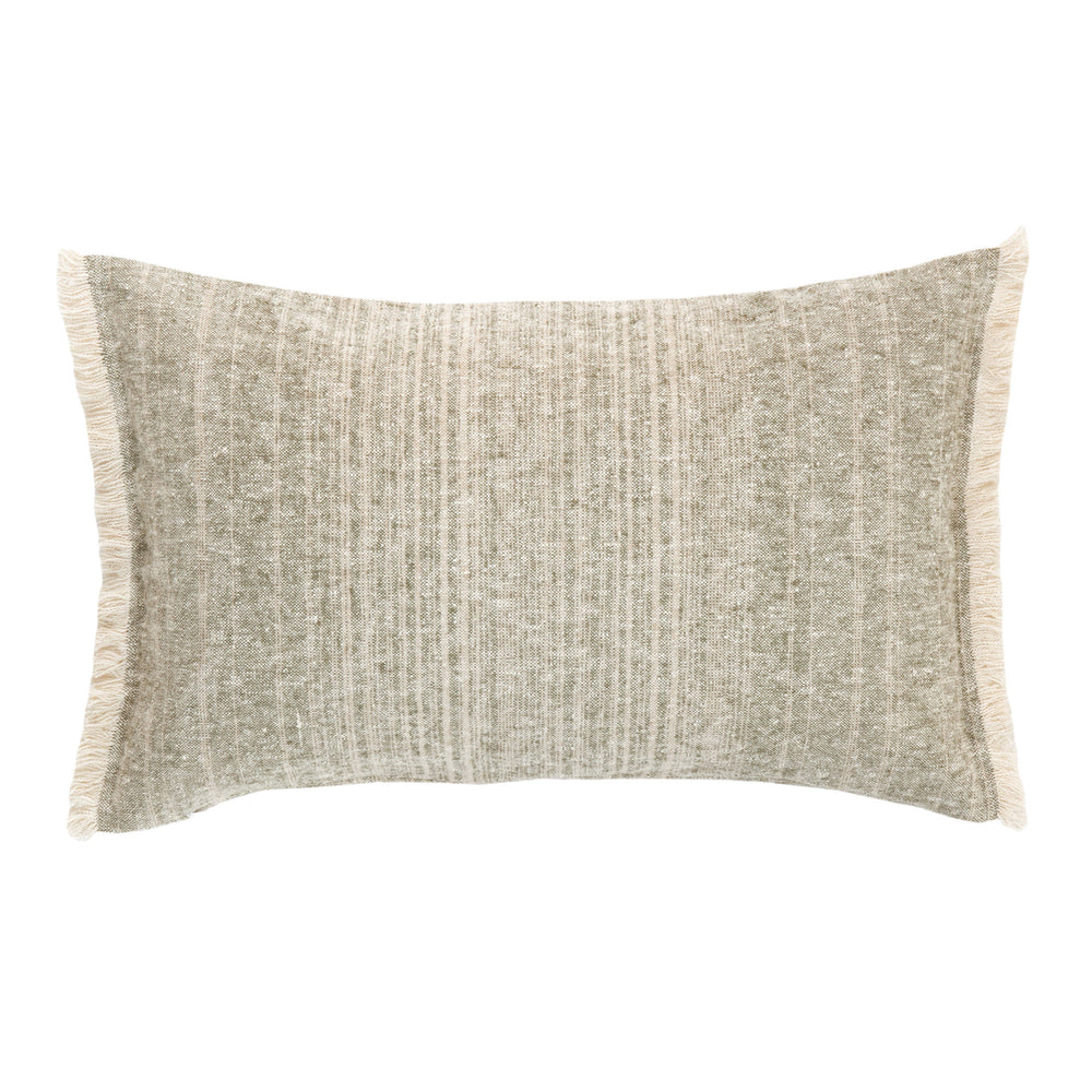Oliver Ombre Decorative Pillow Cover | Sage