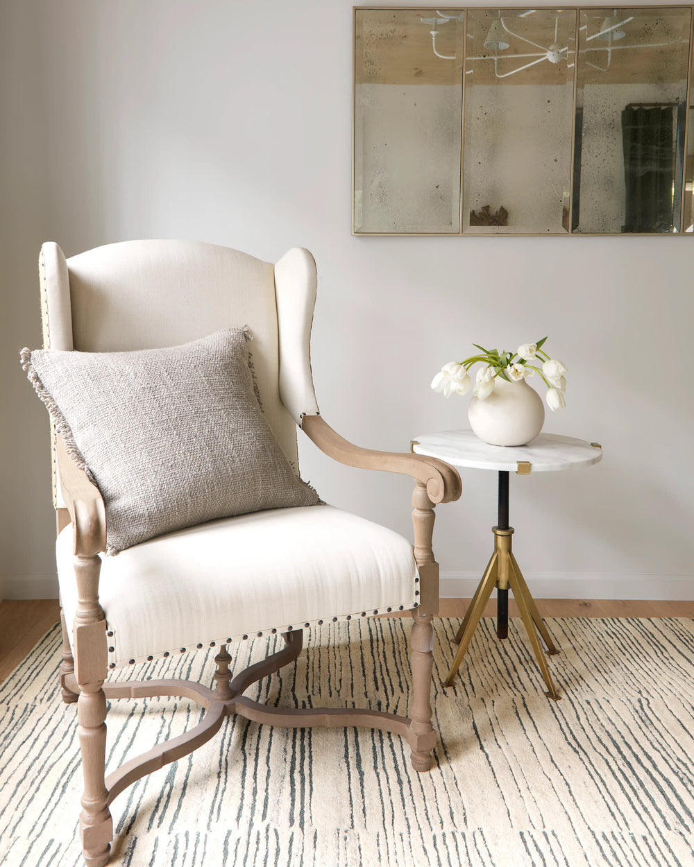 Avery Hand Tufted Wool Rug | Everglade