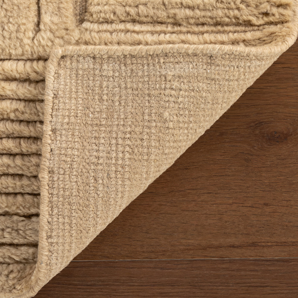 Slione Bohemian Striped Rug | Beige