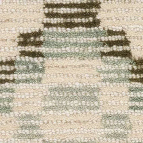 Diamond Cove Hand Tufted Wool Rug Swatch | Green