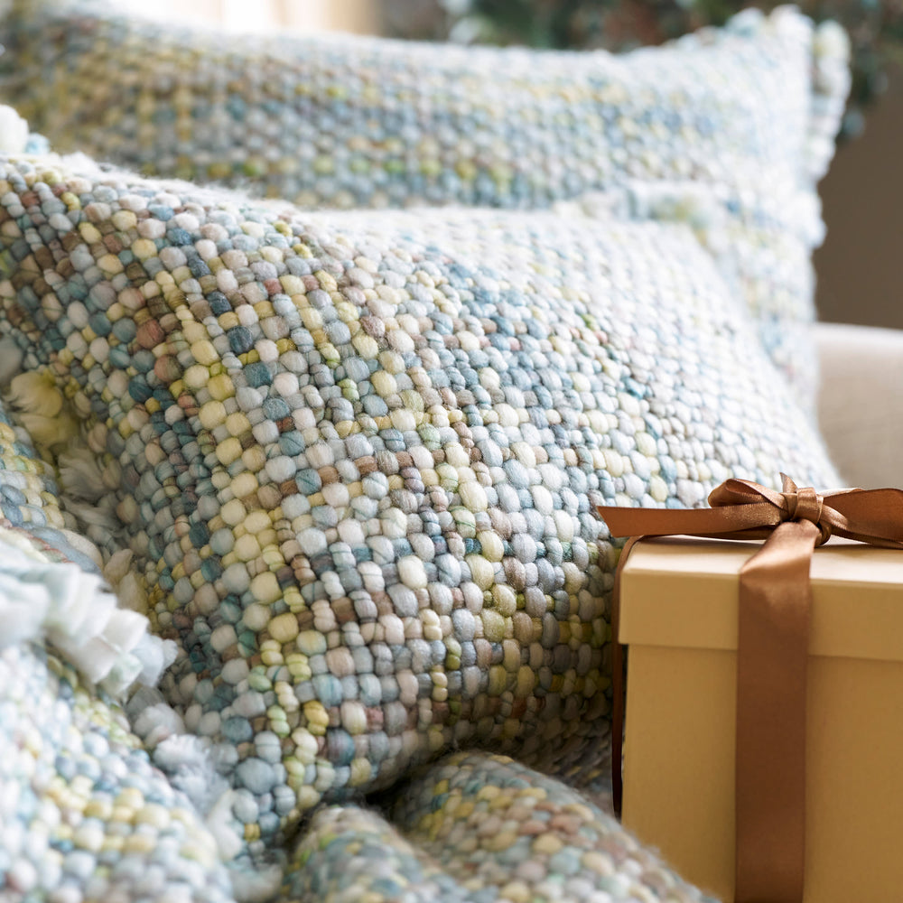 Elowyn Decorative Pillow Cover | Mineral