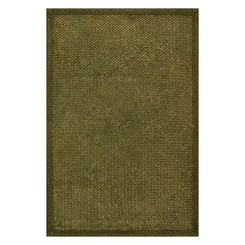 Thale Textured Handmade Jute Rug | Moss