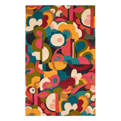 Field of Dreams Hand Tufted Wool Rug | Multi