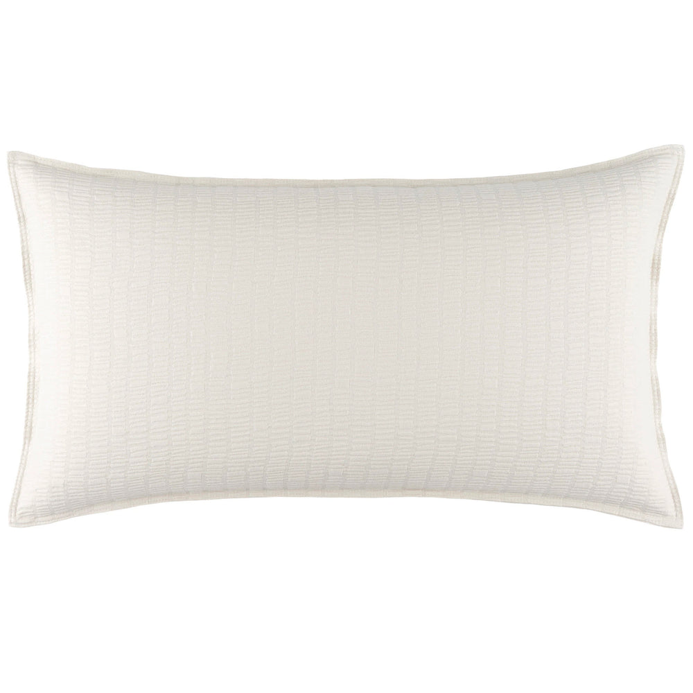 Roark Matelasse Sham | Plaster