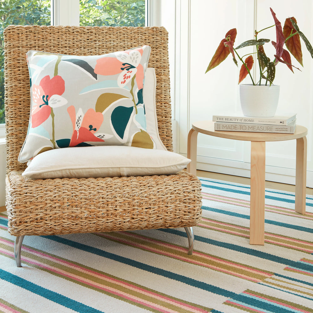 Lilium Indoor/Outdoor Decorative Pillow Cover | Multi
