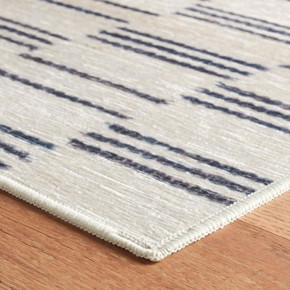 Leni Machine Washable Rug | Oatmeal