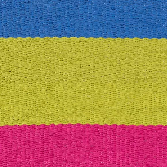 Jules Stripe Handwoven Indoor/Outdoor Rug Swatch | Multi