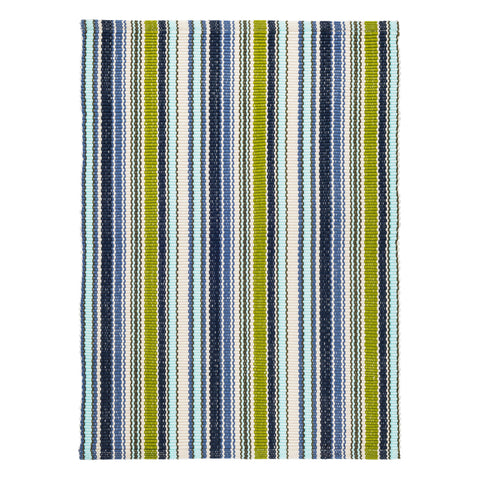 Pond Stripe Handwoven Indoor/Outdoor Rug | Multi