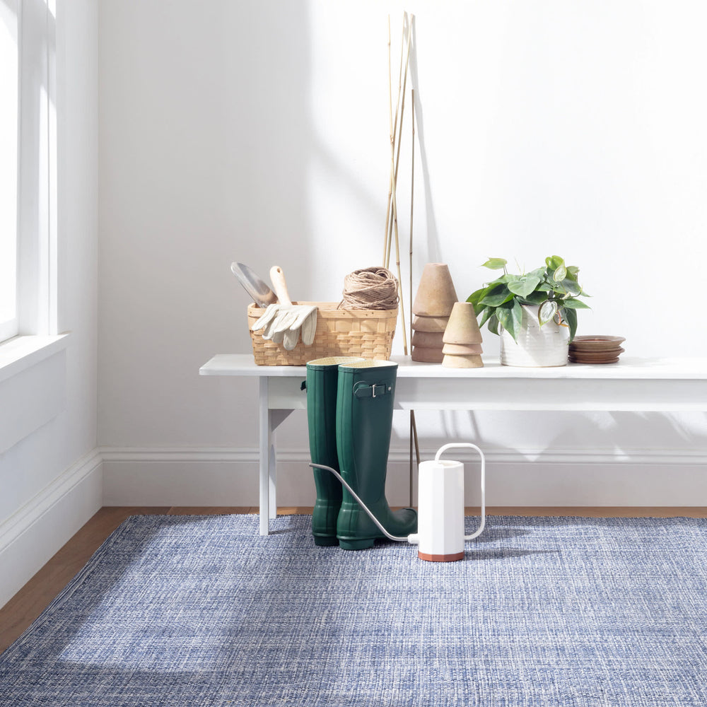 Fusion Handwoven Indoor/Outdoor Rug | Blue