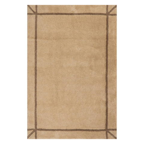 Sivra Bordered Rug | Sand