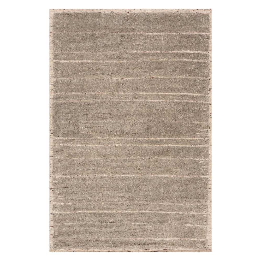 Marnaz Solid Bohemian Rug | Dark Grey