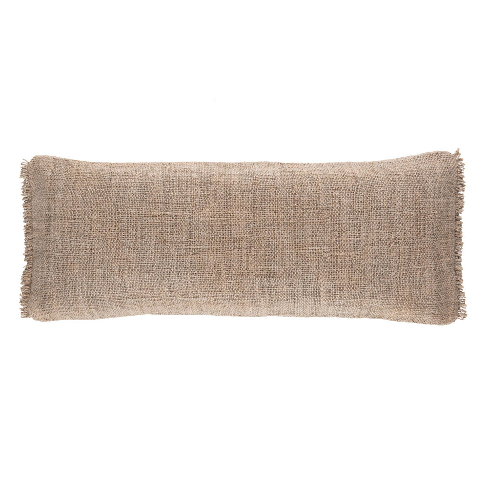 Griffin Linen Decorative Pillow Cover | Stone