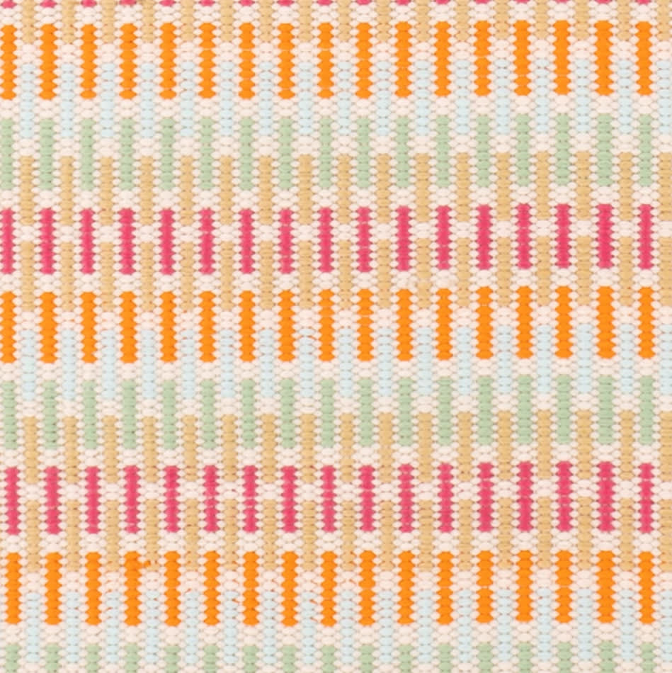 Candy Stripe Handwoven Indoor/Outdoor Rug Swatch | Multi