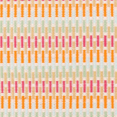 Candy Stripe Handwoven Indoor/Outdoor Rug Swatch | Multi