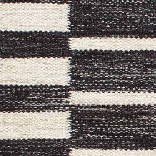 Heights Handwoven Wool Rug Swatch | Charcoal